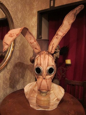 creepy rabbit mask