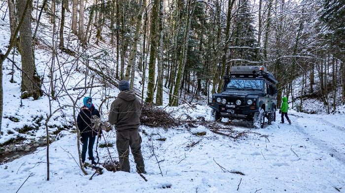 winter overlanding