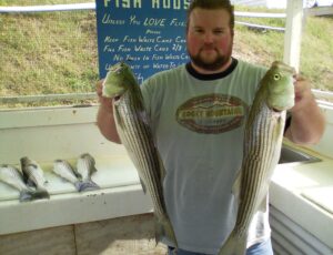 fishing stripers