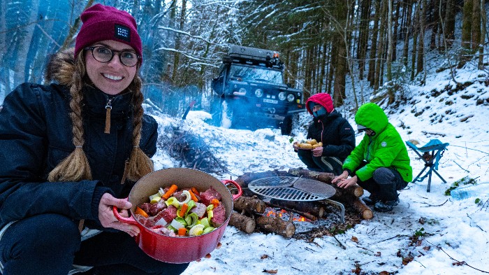 overlanding cooking