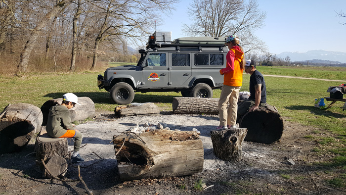 overlanding campsite