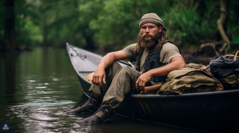 AI Depicts Preppers in Louisiana