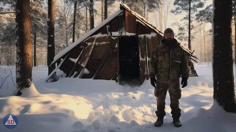 AI Depicts Preppers in Minnesota