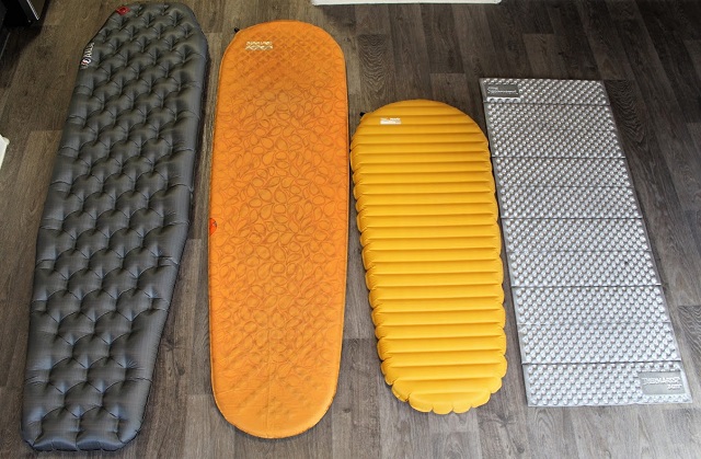 sleeping pad comparison