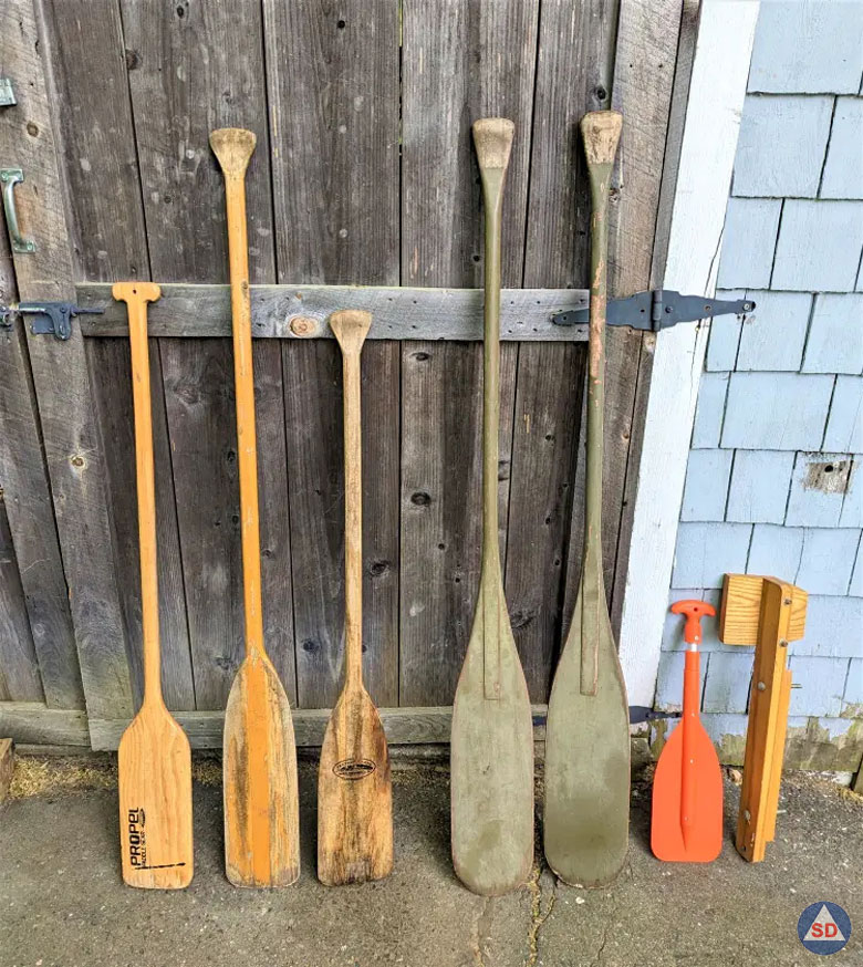 Canoe-paddles