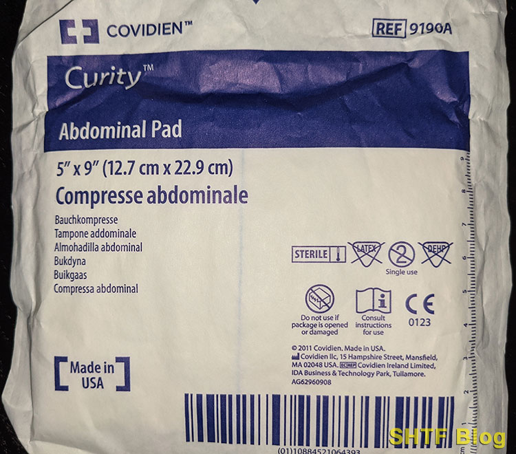 Covidien Curity Abdominal Pad