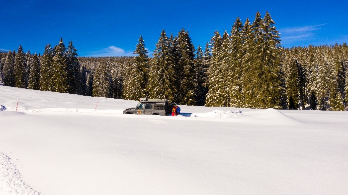 overlanding in winter