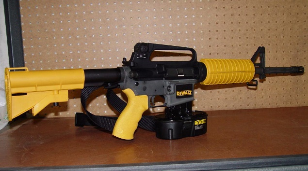 dewalt ar-15 nail gun