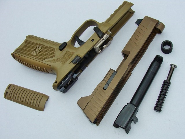 FN 509 field stripped