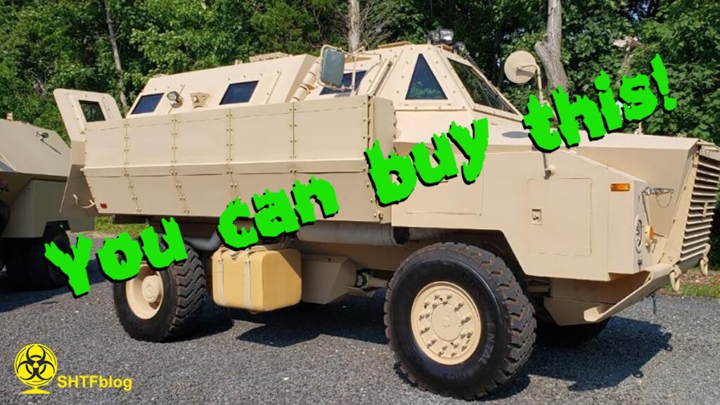 civilian mrap bug out vehicle