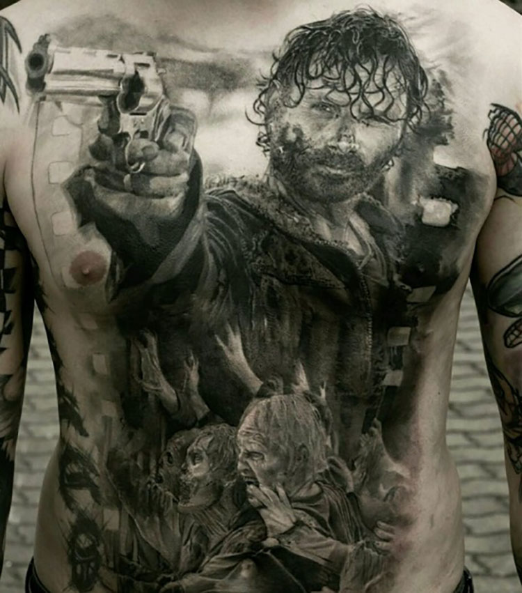 walking dead tattoo