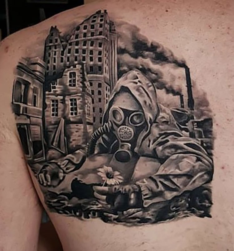 hope in ruins tattoo