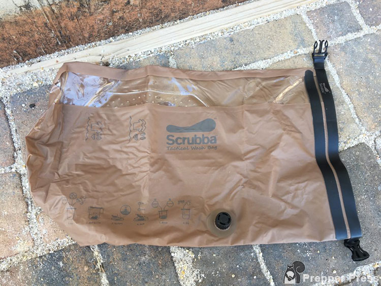 Scrubba tactical wash bag