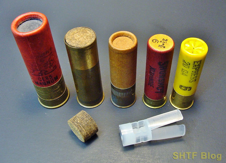 various shotgun Gauges Crimps Comparison