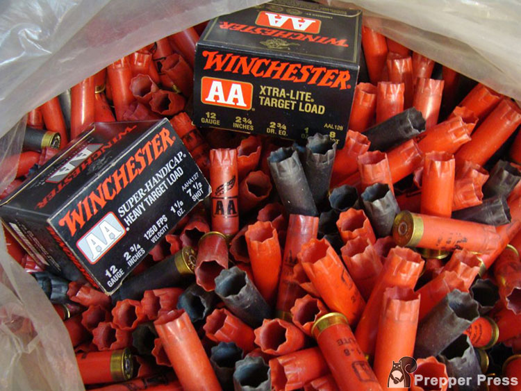 SB 44 Reload Shotshells Empties