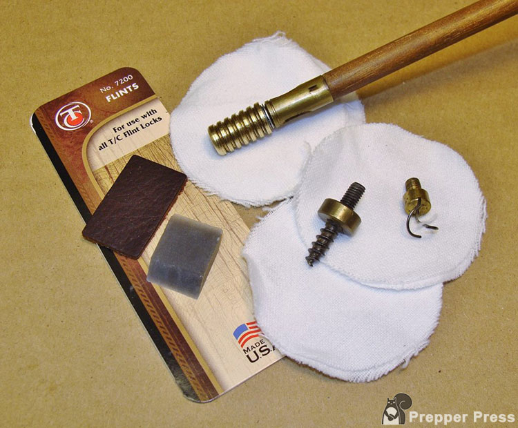 flintlock loading kit parts