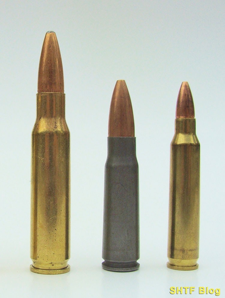 Cartridges 308 7.62x39 223 2