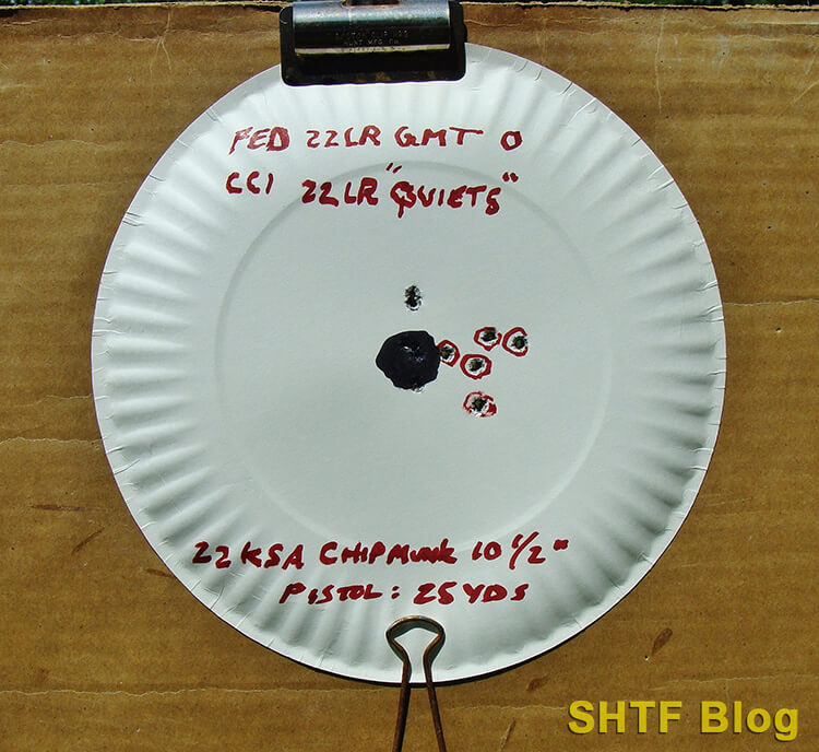 .22 Shorts Chipmunk LR Target