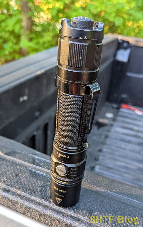 SHTFblog EDC flashlight fenix PD35TAC