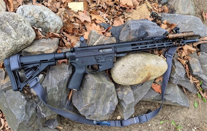 Olight Odin Mini on a 9mm Carbine