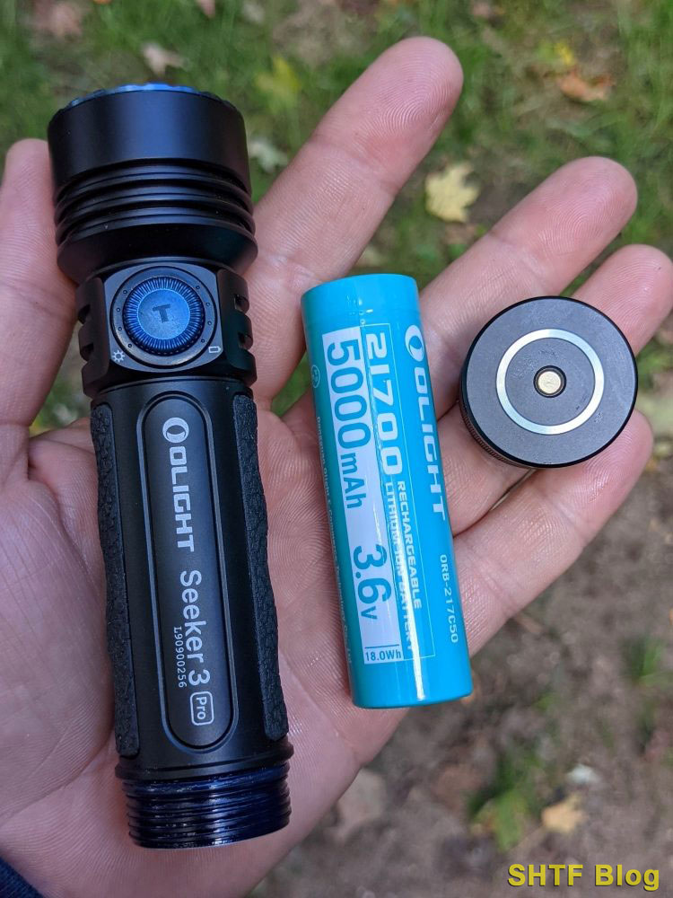 Olight Seeker 3 Pro battery