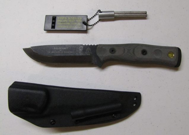 Tops BOB survival knife