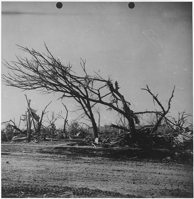 Tornado damage Udall, Kansas