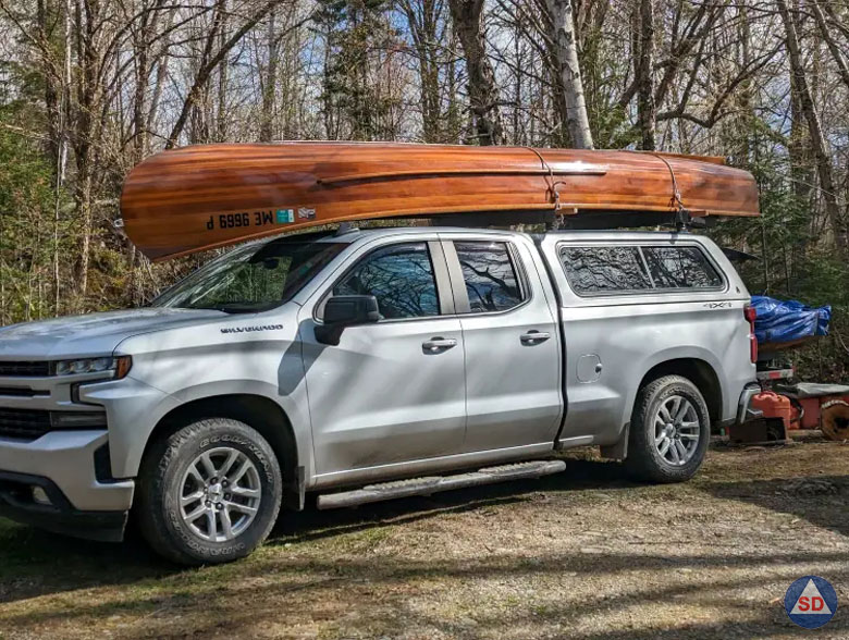 Wooden canoe allagash ME