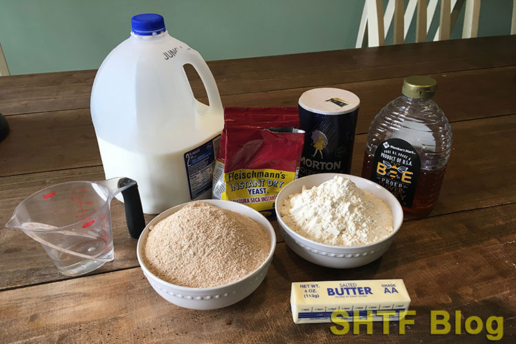 baking bread ingredients