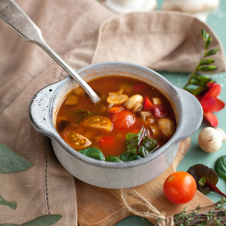 Bushcraft Survival Soup, Tomato Based