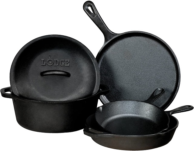 cast iron campfire cookware