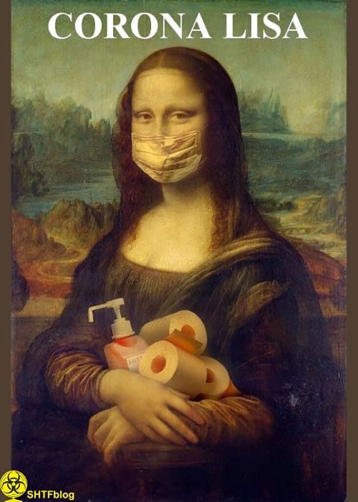 corona lisa meme