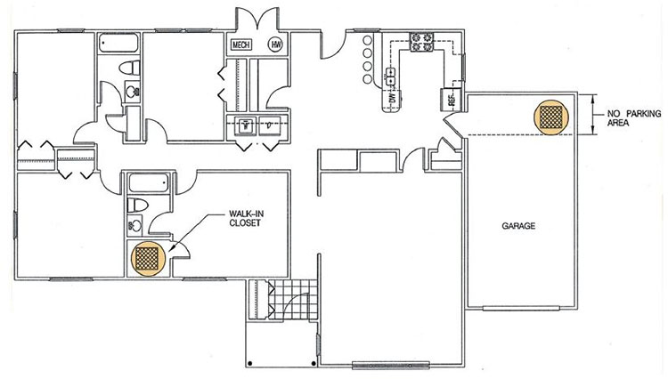 safe rooms in a house with a crawl space