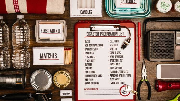 disaster preparation kit