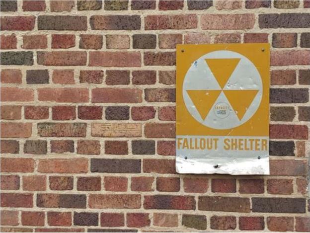 fallout shelter sign