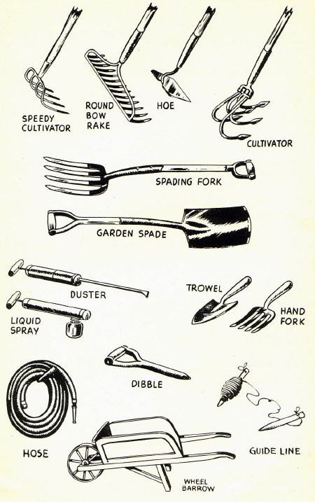 victory garden tools