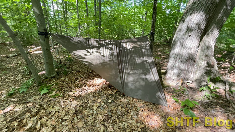 hammock tent with tarp fly