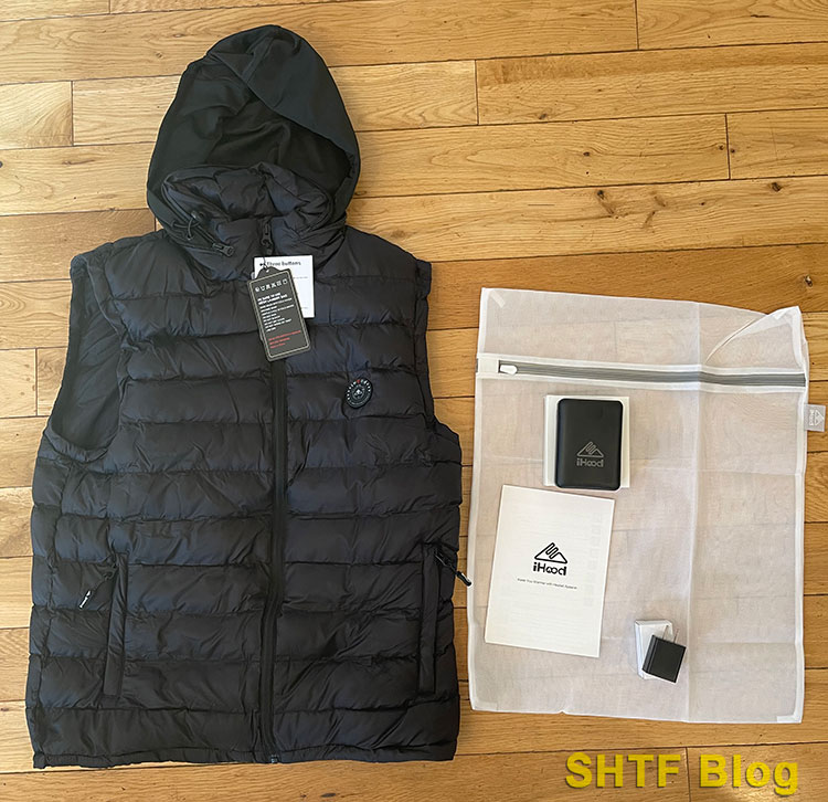 iHood heated vest unpackaged