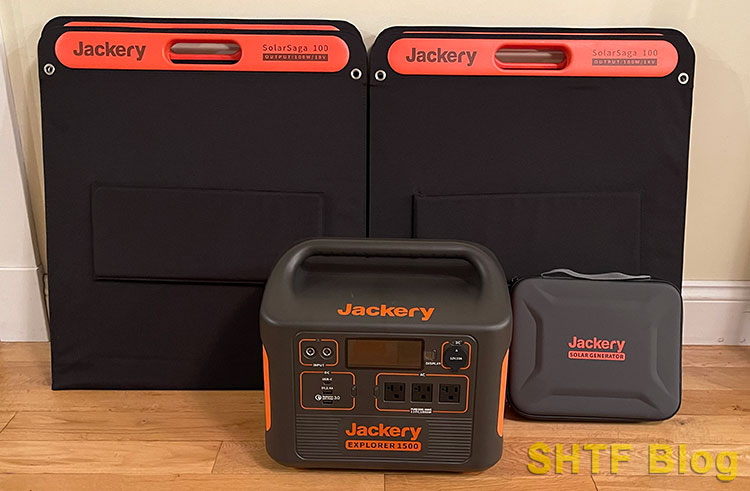 Jackery 1500 unboxed