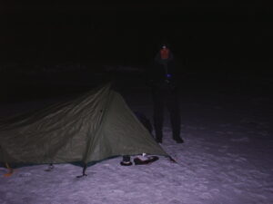 winter camping