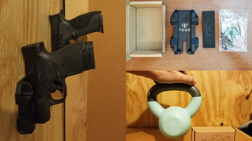 magnetic pistol mounts feature