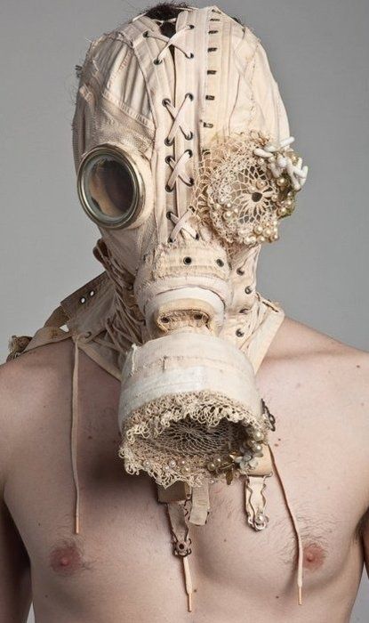 man fashion mask