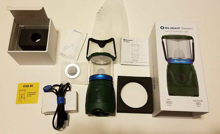 olight olantern unboxed