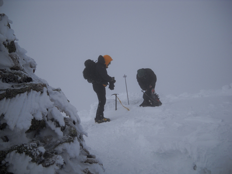 above treeline mount katahdin