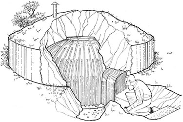 steel igloo shelter