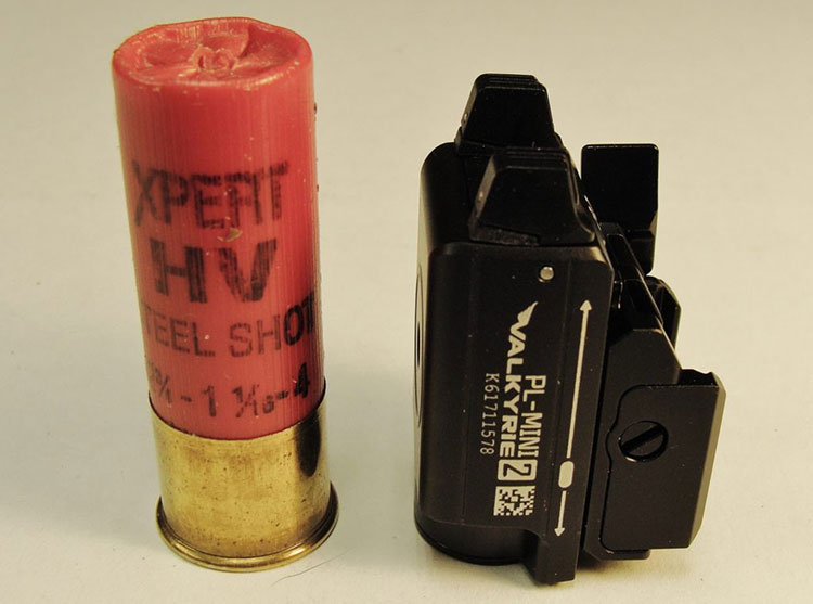 shotgun shell size vs PL-MINI 2