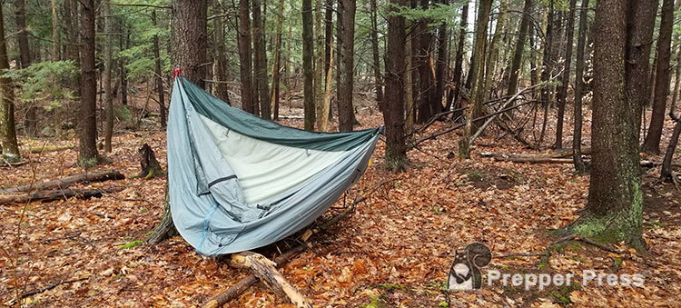 tent after the storm upside down