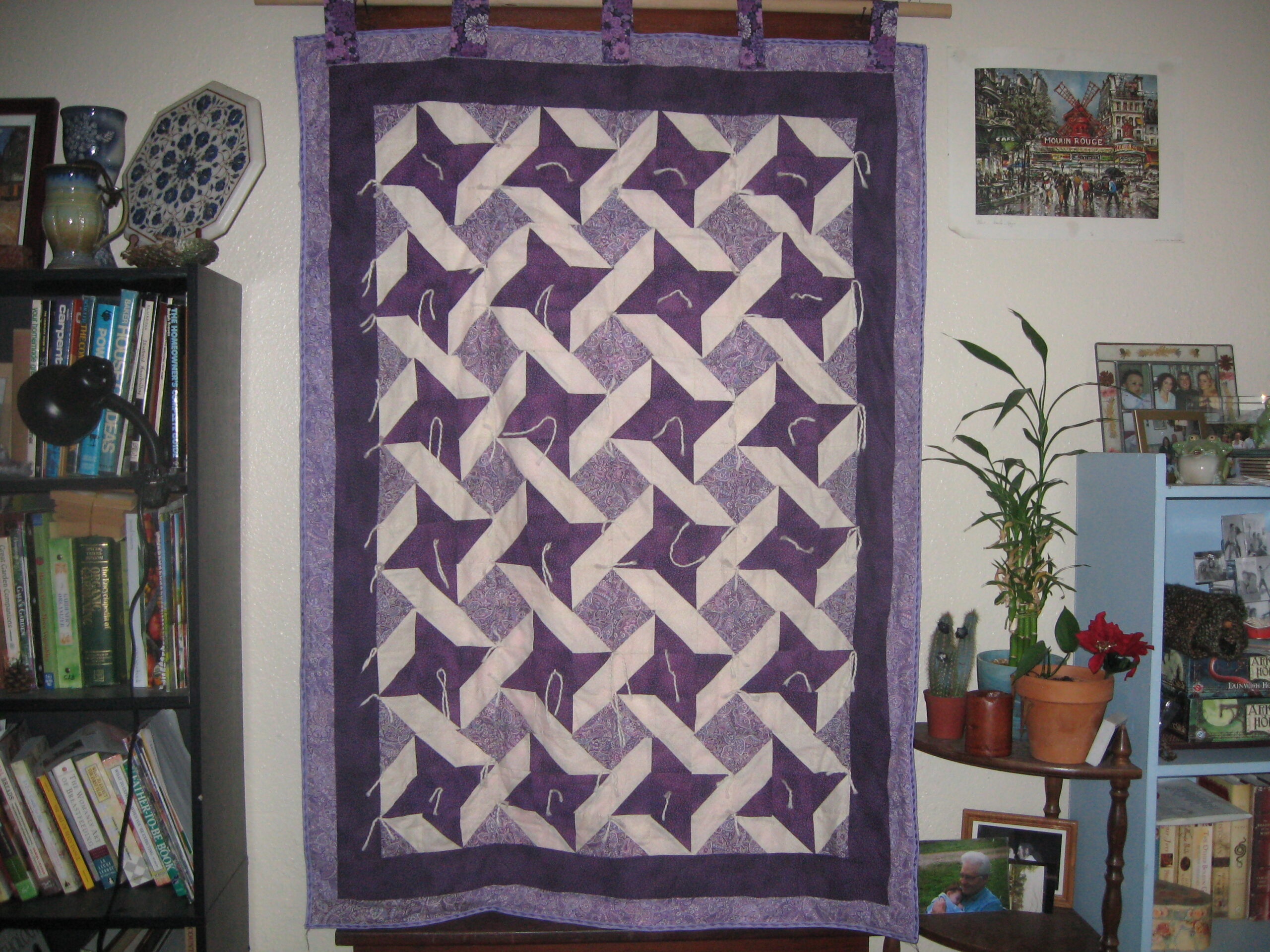 diy window quilt