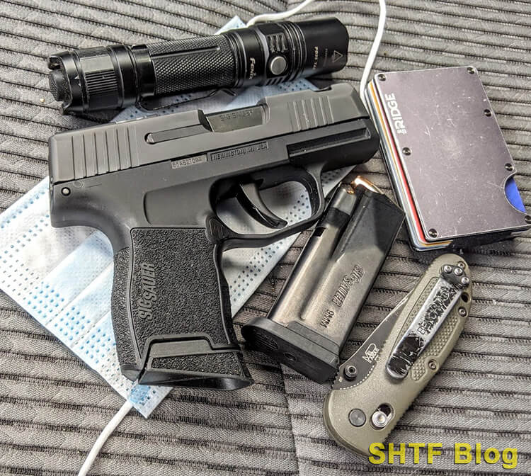 the 9mm SIG Sauer P365SAS