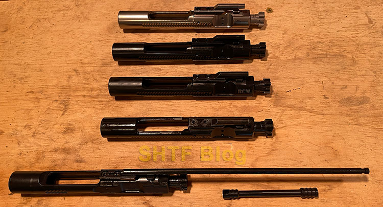 various bolt assemblies